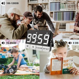 Outdoor Timer As Loud As An Alarm Learning Countdown Timer Kitchen Timer Alarm Clock And Barbecue Clock
