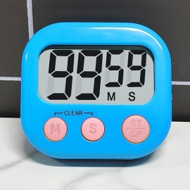 Digital Timer with Magnetic Back, Big Numbers, and ON/Off Switch - AA Battery Not Included

