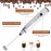 Milk Frother Handheld with 3 Heads Coffee Whisk Foam Mixer with USB Rechargeable 3 Speeds Electric Mini Hand Blender for Latte Cappuccino Hot Chocolate Egg
