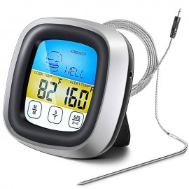 Digital Meat Thermometer BBQ Kitchen Cooking Thermometer With Waterproof Probe Timer Backlight Oven Thermometer Kitchen Gadgets

