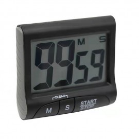 Large Display, Digital Kitchen Timer & Stopwatch,Bold Digits, Simple Operation, Loud Alarm, Magnetic Kickstand for Cooking and Classroom
