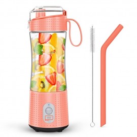 Portable Blenders 350ml Personal Size Blender Smoothies and Shakes Mini Blender USB Rechargeable with Eight Blades Handheld Blender Sports Travel
