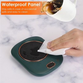 Electric Coffee Mug Heater for Desk Auto Shut off USB Tea Milk Beverage Cup Heater Heating Plate for Office Home 3 Temperature Setting
