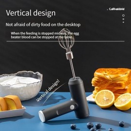 Wireless Electric Food Mixer Portable 3 Speeds Egg Beater Baking Dough Cake Cream Mixer Kitchen Tools
