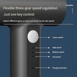 Wireless Electric Food Mixer Portable 3 Speeds Egg Beater Baking Dough Cake Cream Mixer Kitchen Tools
