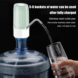 1pc Electric Drinking Water Bottle Pump USB Charging Automatic Water Dispenser Water Pump Dispenser For Home Office Travel Camping
