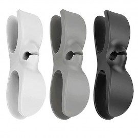 2/4/6pcs Wire Cord Organizer For Appliances Cord Wrap Holder Stick On Cooker Accessories For Mixer Blender Toaster Coffee Maker Pressure Cooker And Air Fryer Storage
