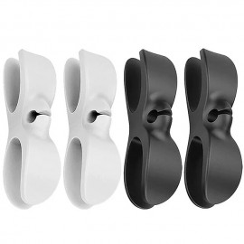 2/4/6pcs Wire Cord Organizer For Appliances Cord Wrap Holder Stick On Cooker Accessories For Mixer Blender Toaster Coffee Maker Pressure Cooker And Air Fryer Storage
