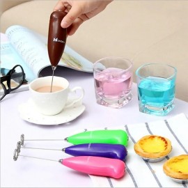 Stainless Steel Handheld Electric Blender Egg Whisk Coffee Milk Frother
