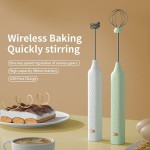 Rechargeable Handheld Foamer High Speed Electric Milk Frother Foam Maker Mixer Coffee Drink
