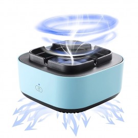 Smokeless Ashtrays For Cigarettes Indoor 2 In 1 Air Purifier Multifunctional Negative Ion Air Fresher for Filtering Second-Hand Smoke From Cigarettes Remove Odor Without Battery
