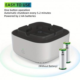 Smokeless Ashtrays For Cigarettes Indoor 2 In 1 Air Purifier Multifunctional Negative Ion Air Fresher for Filtering Second-Hand Smoke From Cigarettes Remove Odor Without Battery
