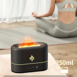 7 Colors Portable USB Cool Mist Humidifier With LED Color Changing Lights And Aroma Diffuser
