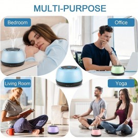 300ml Essential Oil Diffuser With USB Cable Remote Control 7-LED Color Changing Light Ultrasonic Cool Mist Mini Aromatherapy Air Humidifier For Room Home Bedroom

