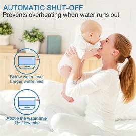 300ml Essential Oil Diffuser With USB Cable Remote Control 7-LED Color Changing Light Ultrasonic Cool Mist Mini Aromatherapy Air Humidifier For Room Home Bedroom
