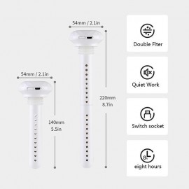 USB Portable Air Humidifier Diamond Shaped Bottle Aroma Diffuser Mist Maker For Home Office Humidification Detachable
