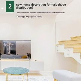 Portable Air Purifier Anion Air Purification  Air Freshener Ionizer Cleaner Dust Cigarette Smoke Remover Toilet Deodorant
