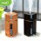 Electric Humidifier Aroma Oil Diffuser Essential Ultrasonic Wood Grain Air Humidifier USB Mini Mist Maker LED Light