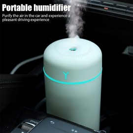 Portable 420ml Air Humidifier Aroma Oil Humidificador for Home Car USB Cool Mist Sprayer with Colorful Soft Night Light
