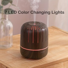 7 colors Upgraded Essential Oil Diffuser with Cool Mist Humidifier and Auto-Off - Perfect for Aromatherapy and Home/Office Use
