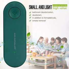 Plug-in Negative Ion Air Purifier Mini Portable Negative Ion Generator for Home  Remove Smell Pollutants Smoke Suitable for Bedrooms Toilets Living Roombathroomsclosetspet room
