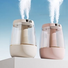 Cool Mist Humidifier With Double Spray Head Bedroom Night Light Humidifier For Home Nursery Plant Humidifier Silent Air Humidifier Sustainable Use Up To 36 Hours Water Shortage Auto Shut Off
