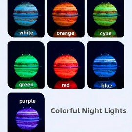 Galaxy Humidifier with Colorful Lights and Large Spray - USB Powered Air Humidifier for Home Office and Bedroom - Enhance Your Atmosphere with Night Light
