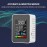 Multifunctional 5in1 CO2 Meter Digital Temperature Humidity Tester Carbon Dioxide TVOC HCHO Detector Air Quality Monitor
