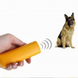 Professional Pet Anti Agrssive Deterrent Train ETU LED Dog Pet Repeller Barking Stopper Ultrasonic Dog Drive
