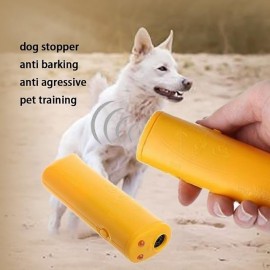 Professional Pet Anti Agrssive Deterrent Train ETU LED Dog Pet Repeller Barking Stopper Ultrasonic Dog Drive
