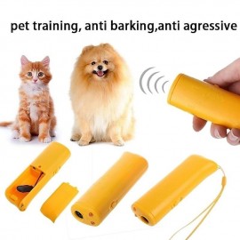 Professional Pet Anti Agrssive Deterrent Train ETU LED Dog Pet Repeller Barking Stopper Ultrasonic Dog Drive
