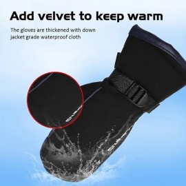 Full Finger Heated Gloves Touch Screen Waterproof Windproof Men Women Electric Heating Mittens Winter Keep Warm Thermal Gloves Skiing
