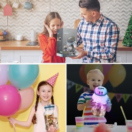 Automatic 7 Color LCD Display Piggy Bank Counter Coin Electronic Digital Lcd Counting Coin Money Saving Box Jar
