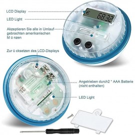 Automatic 7 Color LCD Display Piggy Bank Counter Coin Electronic Digital Lcd Counting Coin Money Saving Box Jar
