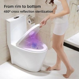 Toilet Deodorizer With Incense Home Generation Mini Air Purifier LED Ultraviolet Toilet Disinfection Lamp Uvc Germicidal Lamp
