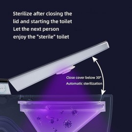 Toilet Deodorizer With Incense Home Generation Mini Air Purifier LED Ultraviolet Toilet Disinfection Lamp Uvc Germicidal Lamp

