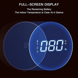 Wall Mount Automatic Foam Soap Dispensers LED Temperature Display Electric Touchless Infrared Sensor Foam Machine Liquid Dispens
