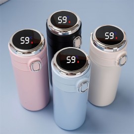 Smart Thermos Mug Mini Stainless Steel Thermos Cup Portable Leak Proof Water Cup with Filter Water Vacuum Tea Coffee Bottle Cup

