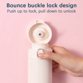 Smart Thermos Mug Mini Stainless Steel Thermos Cup Portable Leak Proof Water Cup with Filter Water Vacuum Tea Coffee Bottle Cup
