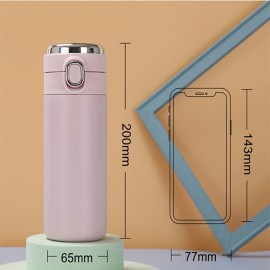 Smart Thermos Mug Mini Stainless Steel Thermos Cup Portable Leak Proof Water Cup with Filter Water Vacuum Tea Coffee Bottle Cup
