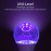 UV Purple Light Bulb 385-400nm 9W Plastic Wrapped Aluminum Screw Mouth Halloween Party Ghost House Fluorescent Atmosphere Decoration
