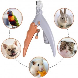 Professional Pet Nail Clipper Scissors With LED Light Cat Dog Nail Clippers Tool Scissors Nail Toeclaw Cutter Scissors Pet Supply
