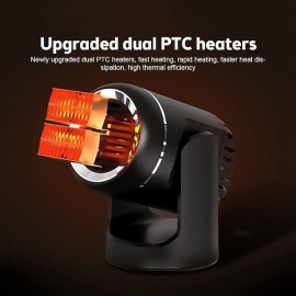 130W Car Heater Portable Windshield Defroster Heater 12v Windshield Defogger and Defroster
