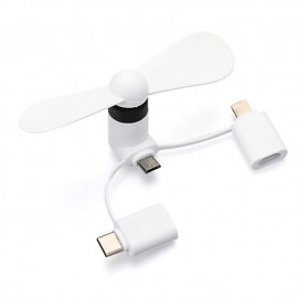 The New 2 in1/3 in 1 Portable Cell Phone Mini Electric Fan Cooling Cooler Usb Fan Mobile Fan Mini Fan For Phone 6 Colors Mask
