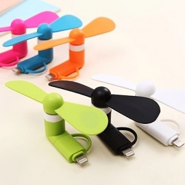 The New 2 in1/3 in 1 Portable Cell Phone Mini Electric Fan Cooling Cooler Usb Fan Mobile Fan Mini Fan For Phone 6 Colors Mask
