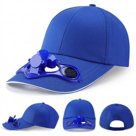 Five Colors Summer Sport with Fan Sun Protection Solar Cotton Hat Sun Visor Cap Baseball Casual Cap Unisex
