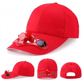 Five Colors Summer Sport with Fan Sun Protection Solar Cotton Hat Sun Visor Cap Baseball Casual Cap Unisex
