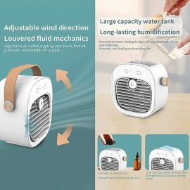 NTWGO Portable Air Conditioner Rechargeable Silent and Perfect for Office Home Car and Outdoor Activities - An Ideal Gift!
