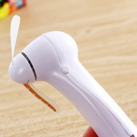 Mini Night Light Handheld Fan Electric Fan Portable Desktop Battery Mini Gift To Give Guests Led Rainbow Lights Fan
