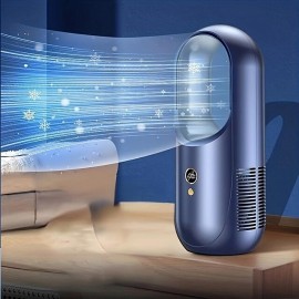 Desktop Leafless Fan Home Personal Dormitory Bedhead Office Desktop USB Charging Silent Cool Electric Fan Small Appliances
